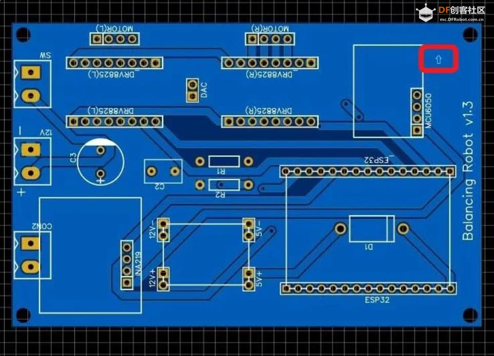 【Arduino 动手做】ESP32 平衡机器人图5