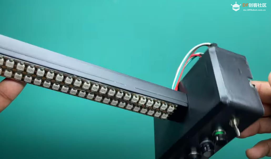 【Arduino 动手做】多色带图案：DIY RGB 立体声 VU 表图6
