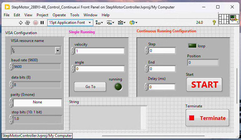 【LattePanda Mu 开发套件】步进电机的 LabVIEW 控制上位机图9