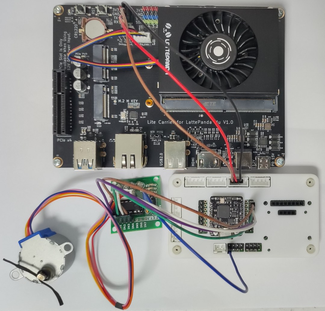 【LattePanda Mu 开发套件】步进电机的 LabVIEW 控制上位机图10