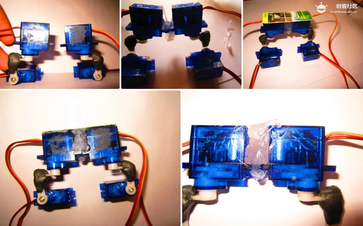 【Arduino 动手做】Biped很酷：制作简单的双足类人机器人图4