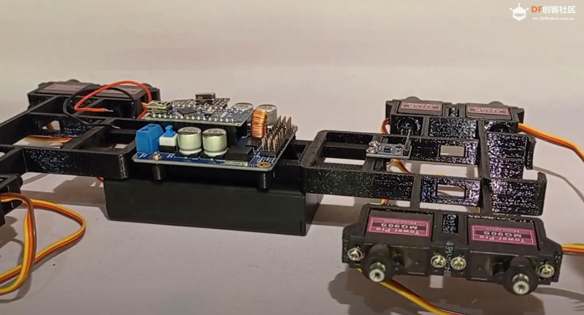 【Arduino 动手做】3D 打印的自主 Sprint 四足机器人图4