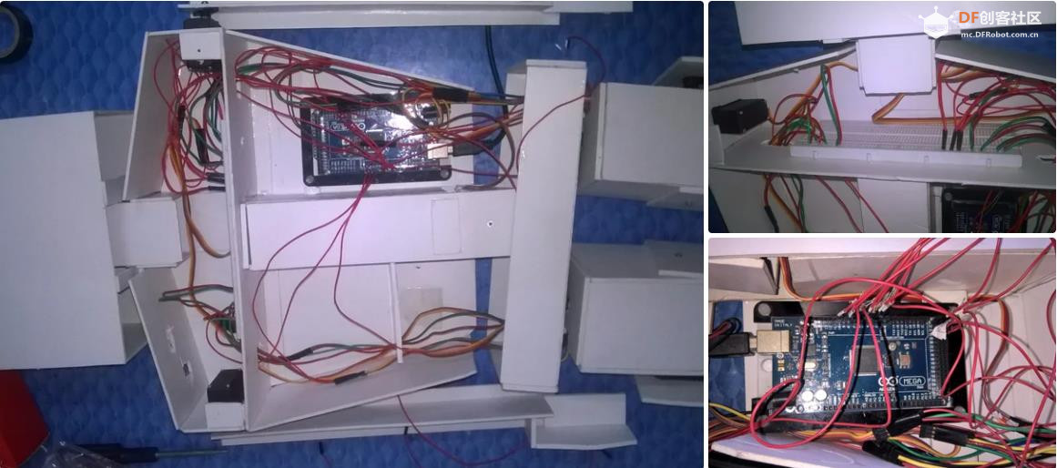【Arduino 动手做】使用舵机的 PVC 人形机器人图6