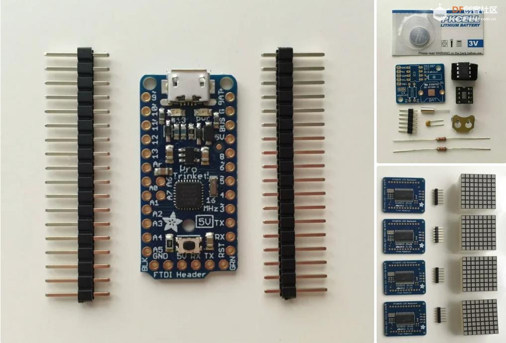 【Arduino 动手做】Space Invaders：太空侵略者动画时钟图1