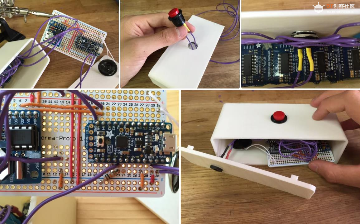【Arduino 动手做】Space Invaders：太空侵略者动画时钟图8