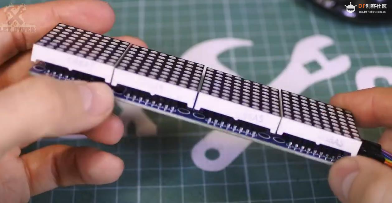 【Arduino 动手做】MAX7219 图形音频频谱分析仪图3