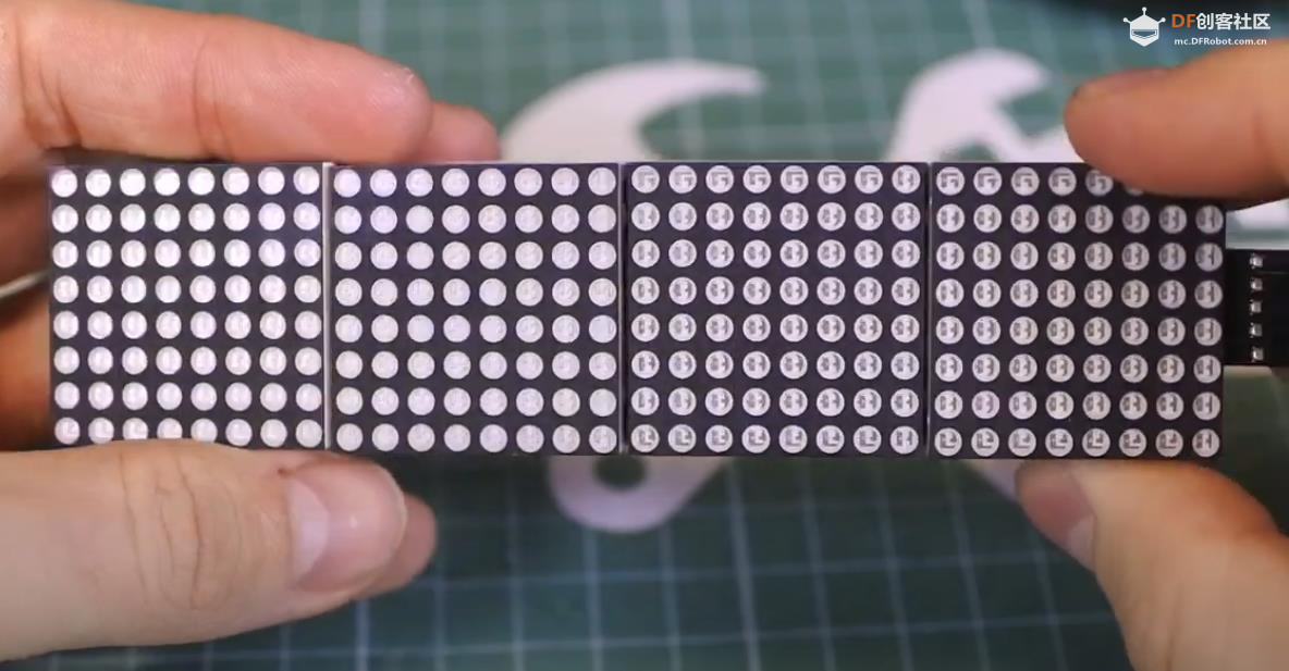 【Arduino 动手做】MAX7219 图形音频频谱分析仪图7