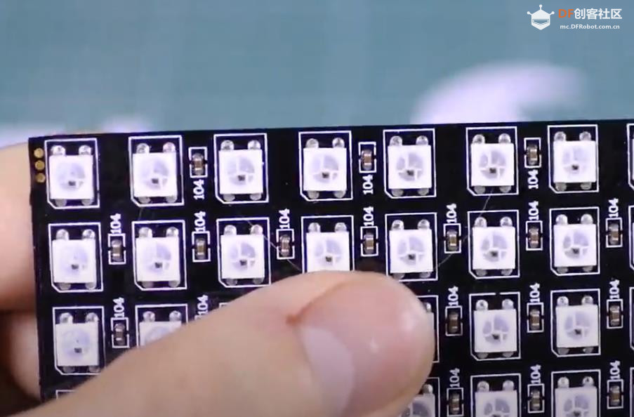 【Arduino 动手做】矩阵 16X16 图形音频频谱分析仪图2