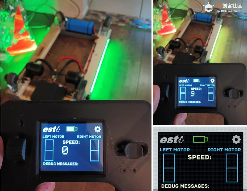 【Arduino 动手做】采用 ESP32-S3 的四轮电动家具拖车图20