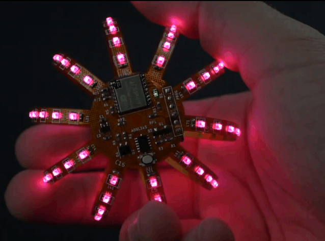 【Arduino 动手做】FLEXBALL - 带 WiFi 的百像素柔性 PCB 球图2