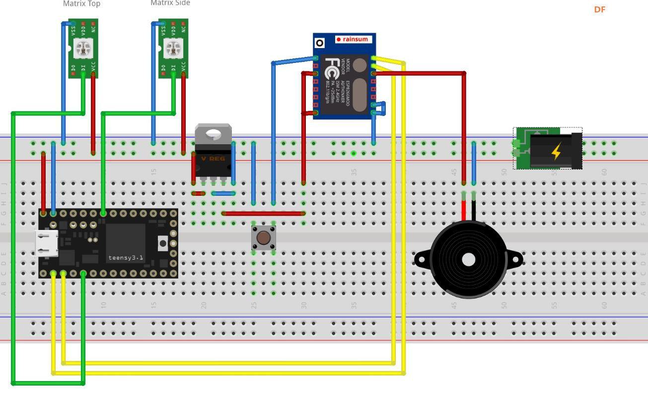 【Arduino 动手做】100颗WS2812 LED 构建了一个 10x10 LED 魔方图7