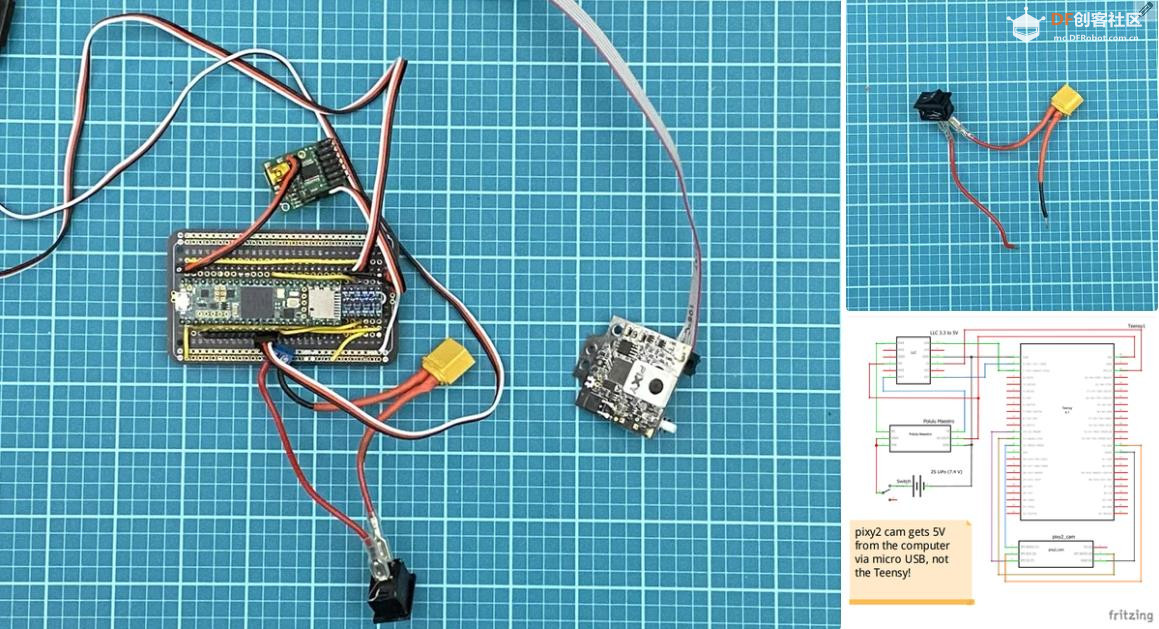 【Arduino 动手做】全向旋转和平移的六轴球平衡机器人图9