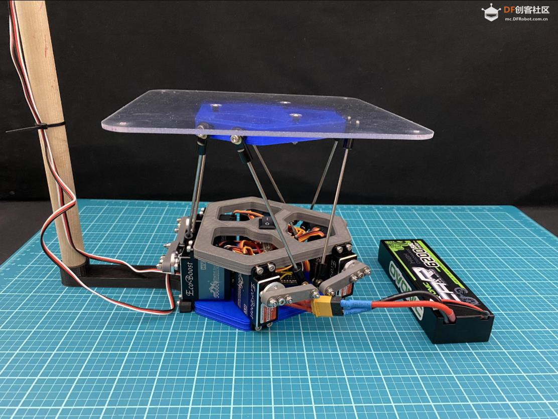 【Arduino 动手做】全向旋转和平移的六轴球平衡机器人图22