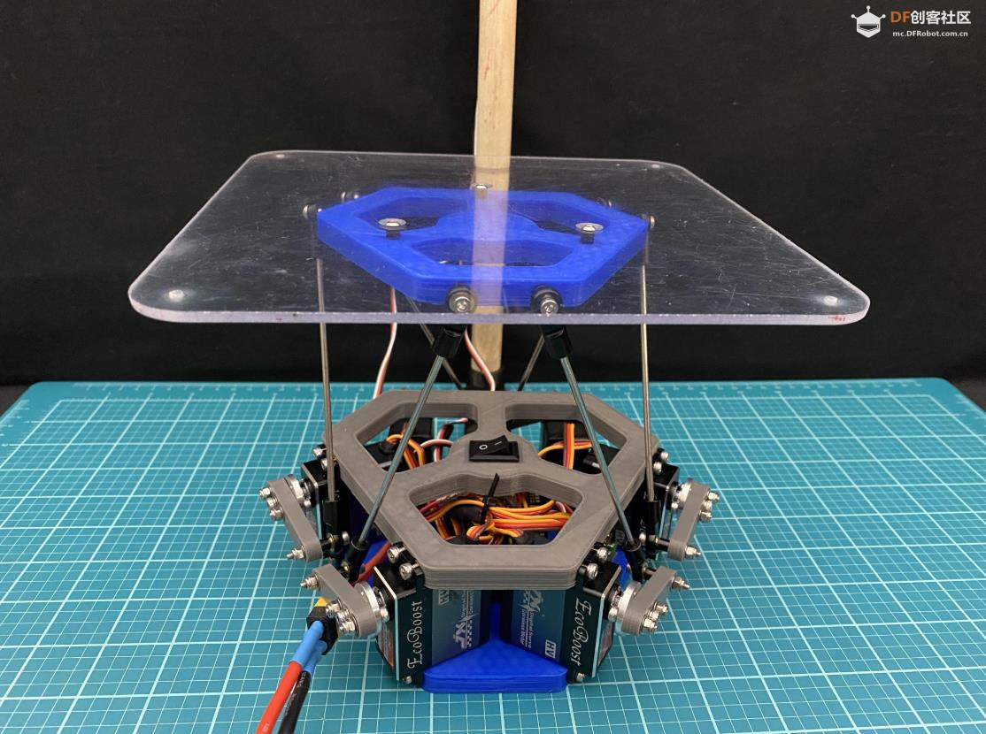 【Arduino 动手做】全向旋转和平移的六轴球平衡机器人图20
