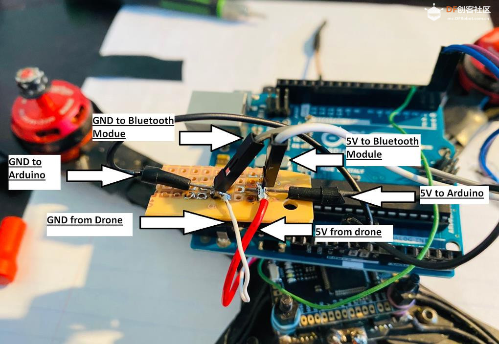 【Arduino 动手做】使用蓝牙通过 Arduino 来控制无人机图7