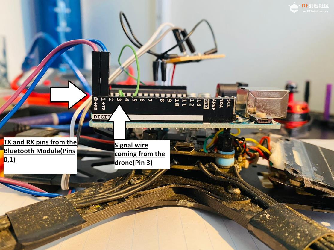【Arduino 动手做】使用蓝牙通过 Arduino 来控制无人机图5