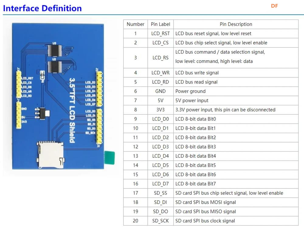 【花雕学编程】Arduino动手做（214）---3.5寸TFT触摸彩屏...图3