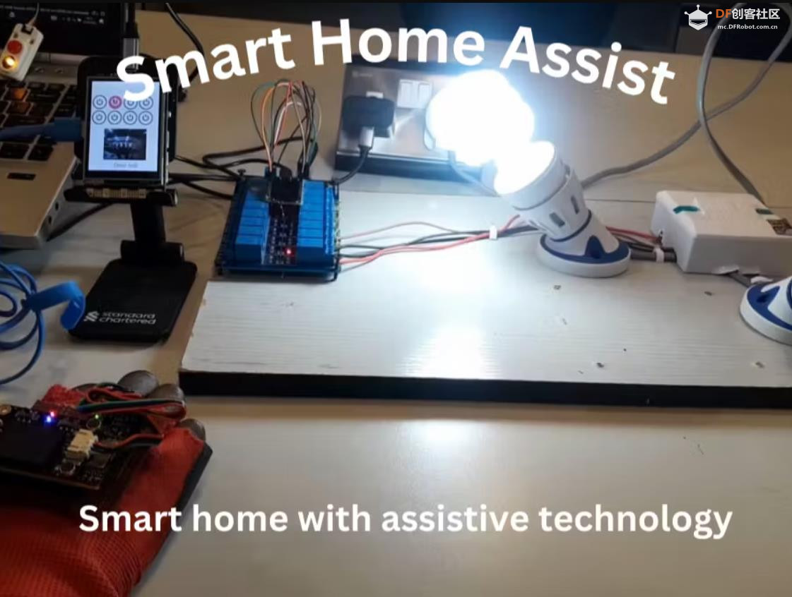 【Arduino 动手做】实现残障人对智能家居无接触便捷控制图1