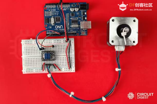 【Arduino 动手做】Arduino TMC2209的方向和步进控制图2