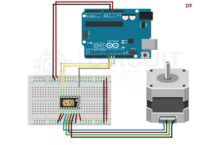 【Arduino 动手做】Arduino TMC2209的方向和步进控制图4