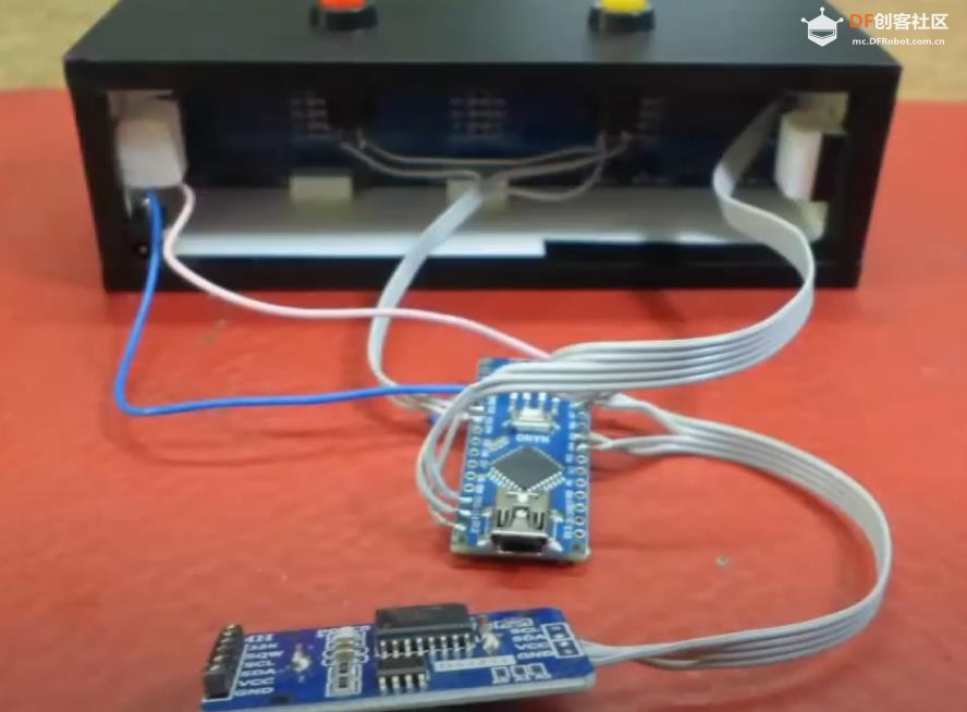【Arduino 动手做】多功能 Mini LED 矩阵模块 32x8 时钟图5