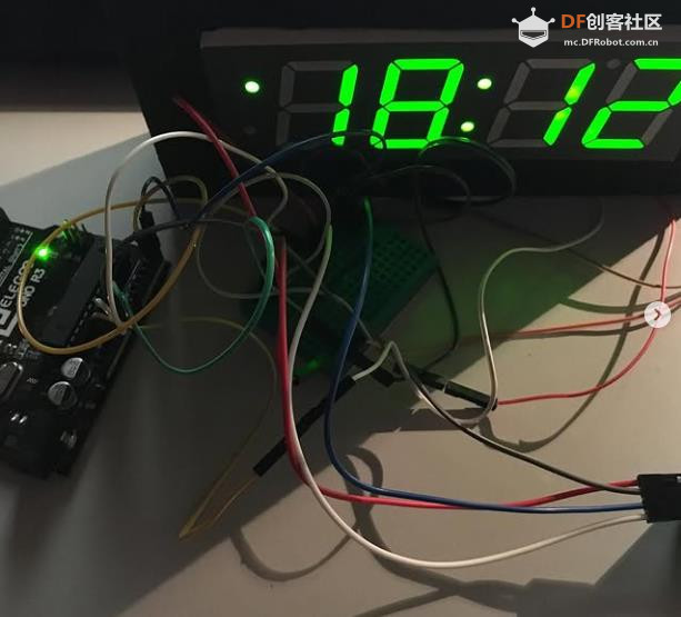 【Arduino 动手做】采用 Nano + DS3231 + LDR的7段时钟图4