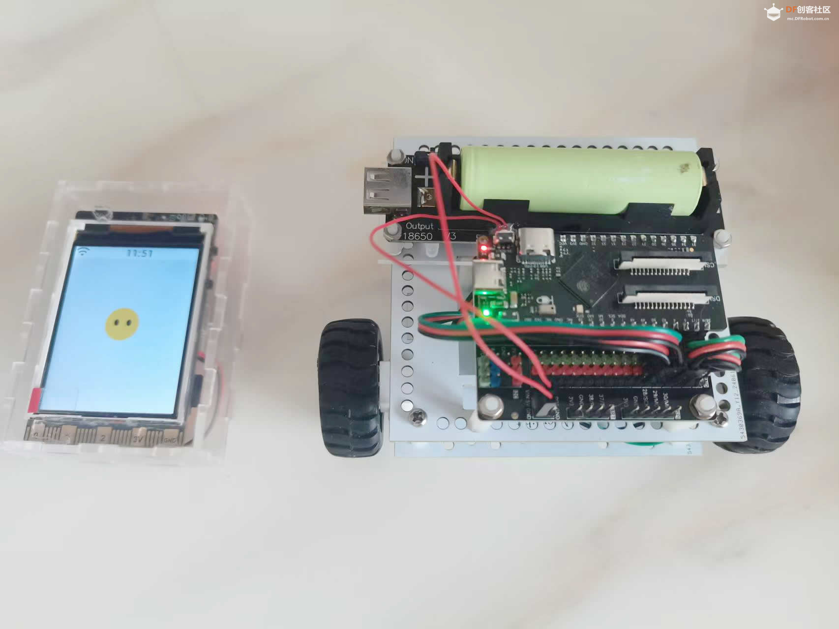 FireBeetle 2 ESP32-P4 和小智 AI 的智能小车项目图7