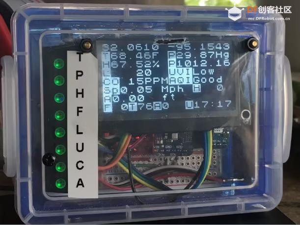 【Arduino 动手做】使用 Nano 的综合环境监测系统图9