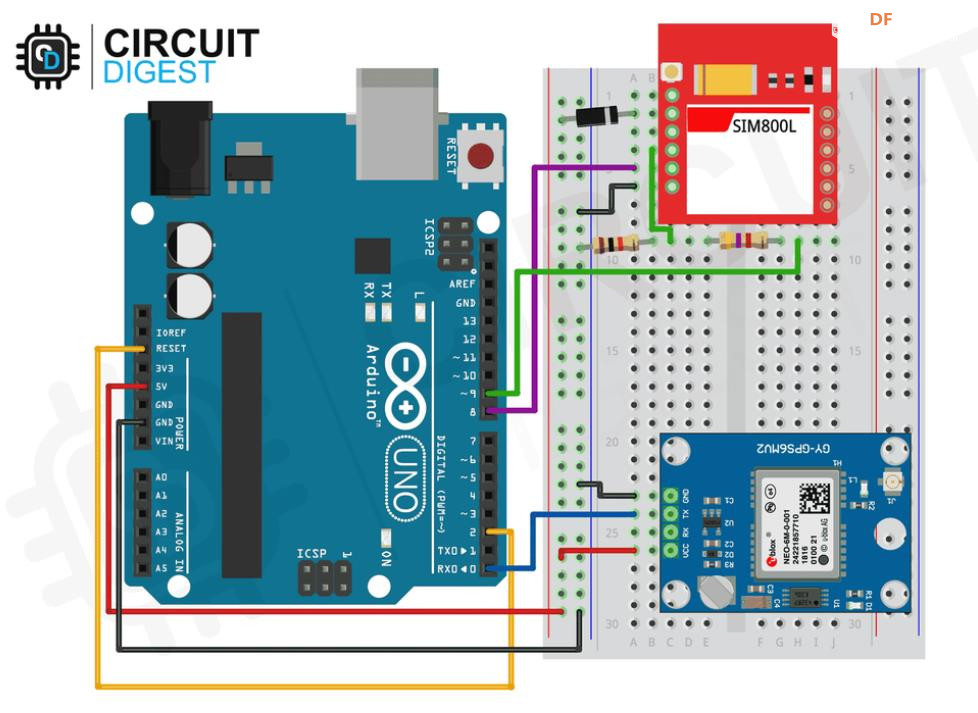 【Arduino 动手做】DIY Arduino GPS 跟踪器可以提供实时位置图2