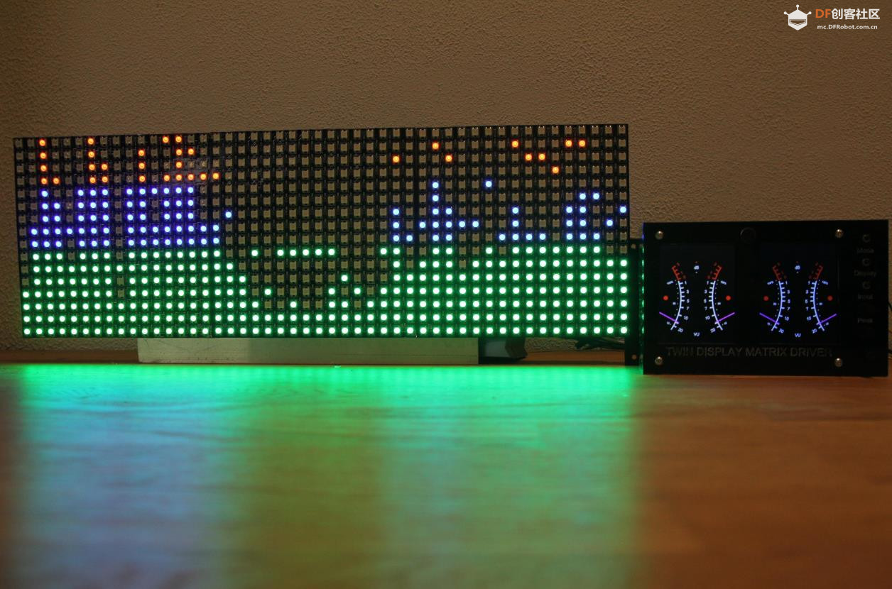 【Arduino 动手做】双显示像素矩阵分析仪图2