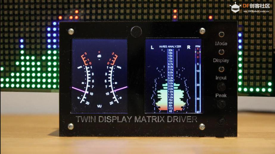 【Arduino 动手做】双显示像素矩阵分析仪图3