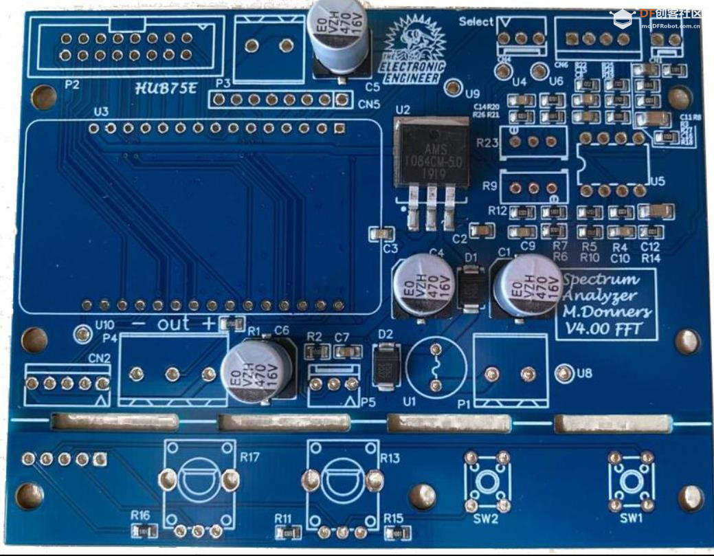 【Arduino 动手做】8-64通道FFT频谱分析仪图5