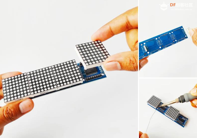 【Arduino 动手做】数字时钟 LED 点阵 - ESP32 应用图5