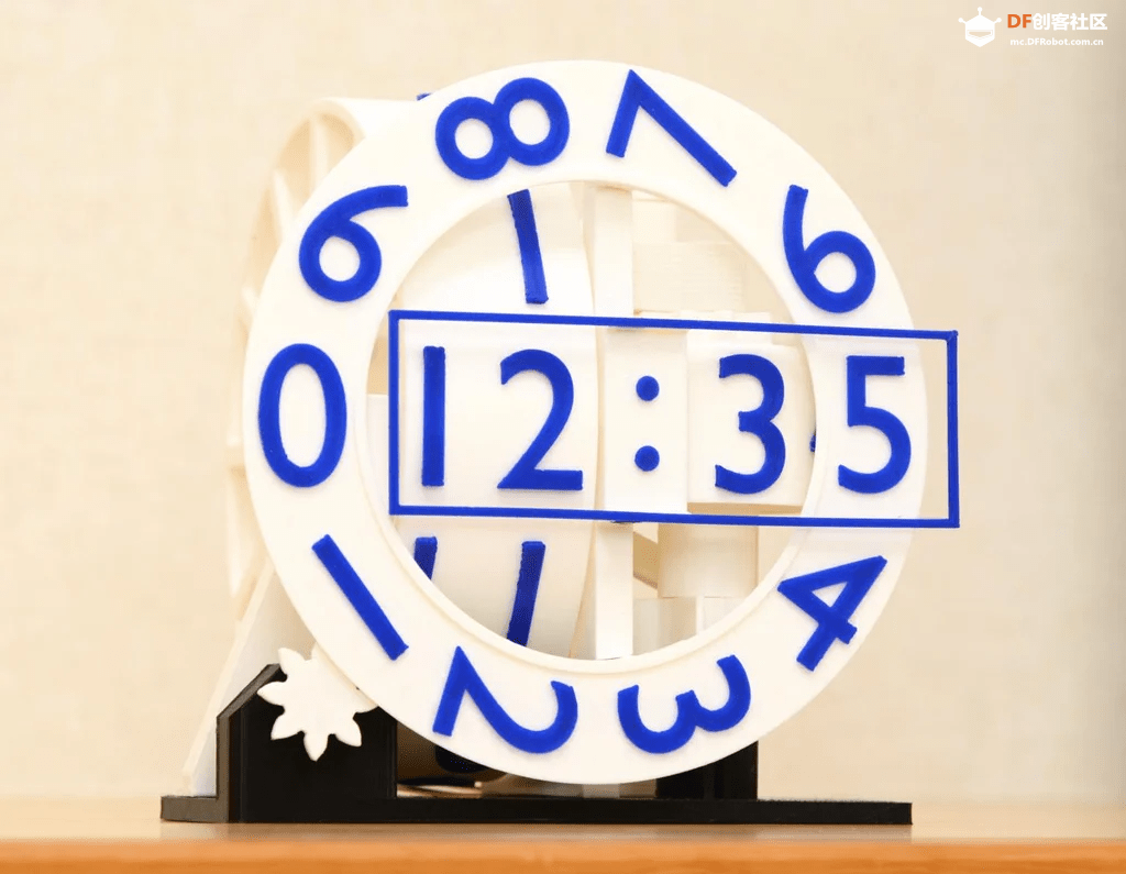 制作一个3D打印的三轴机械时钟图1