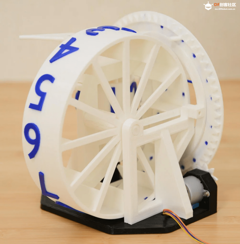 制作一个3D打印的三轴机械时钟图5
