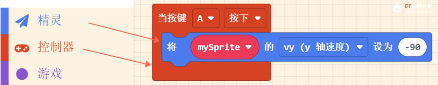 【花雕动手做】Meowbit开发板之Arcade游戏交互和物理属性图1