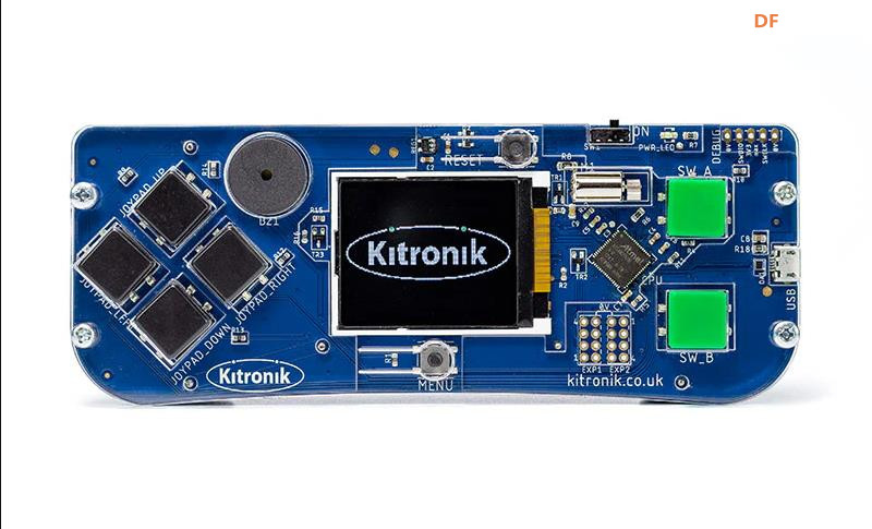 【花雕动手做】Kitronik 英国游戏机 Arcade 可编程开发板图2
