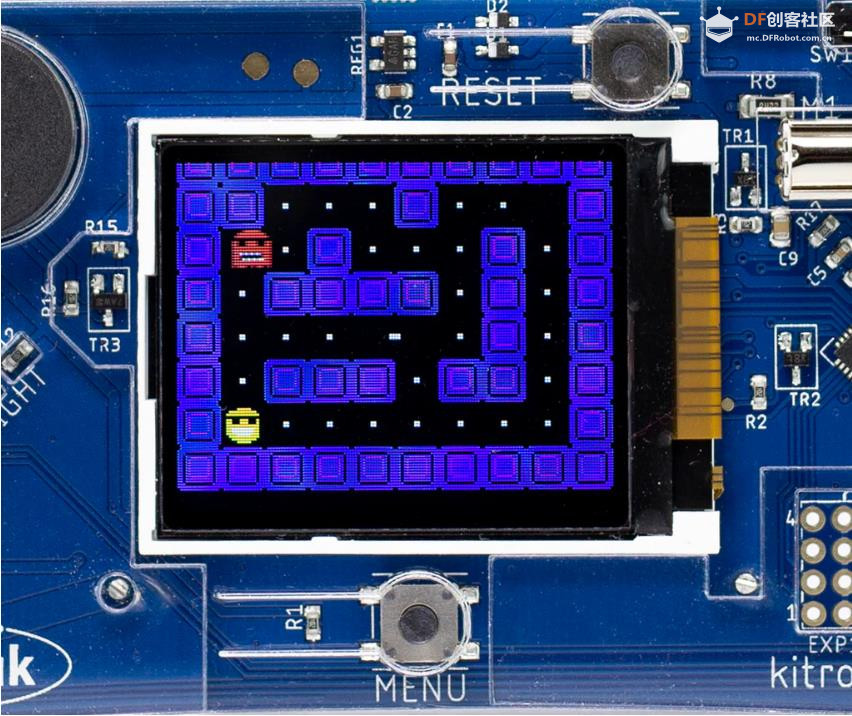 【花雕动手做】Kitronik 英国游戏机 Arcade 可编程开发板图2