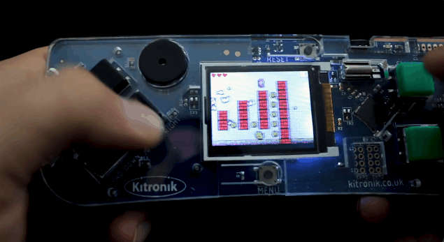 【花雕动手做】Kitronik 英国游戏机 Arcade 可编程开发板图1