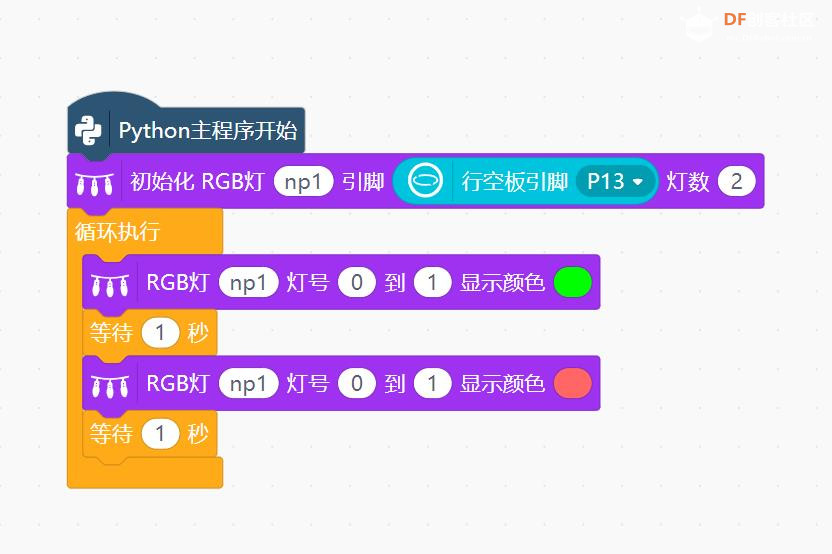 【花雕动手做】玩转M10组合扩展板系列实验之板载RGB图1