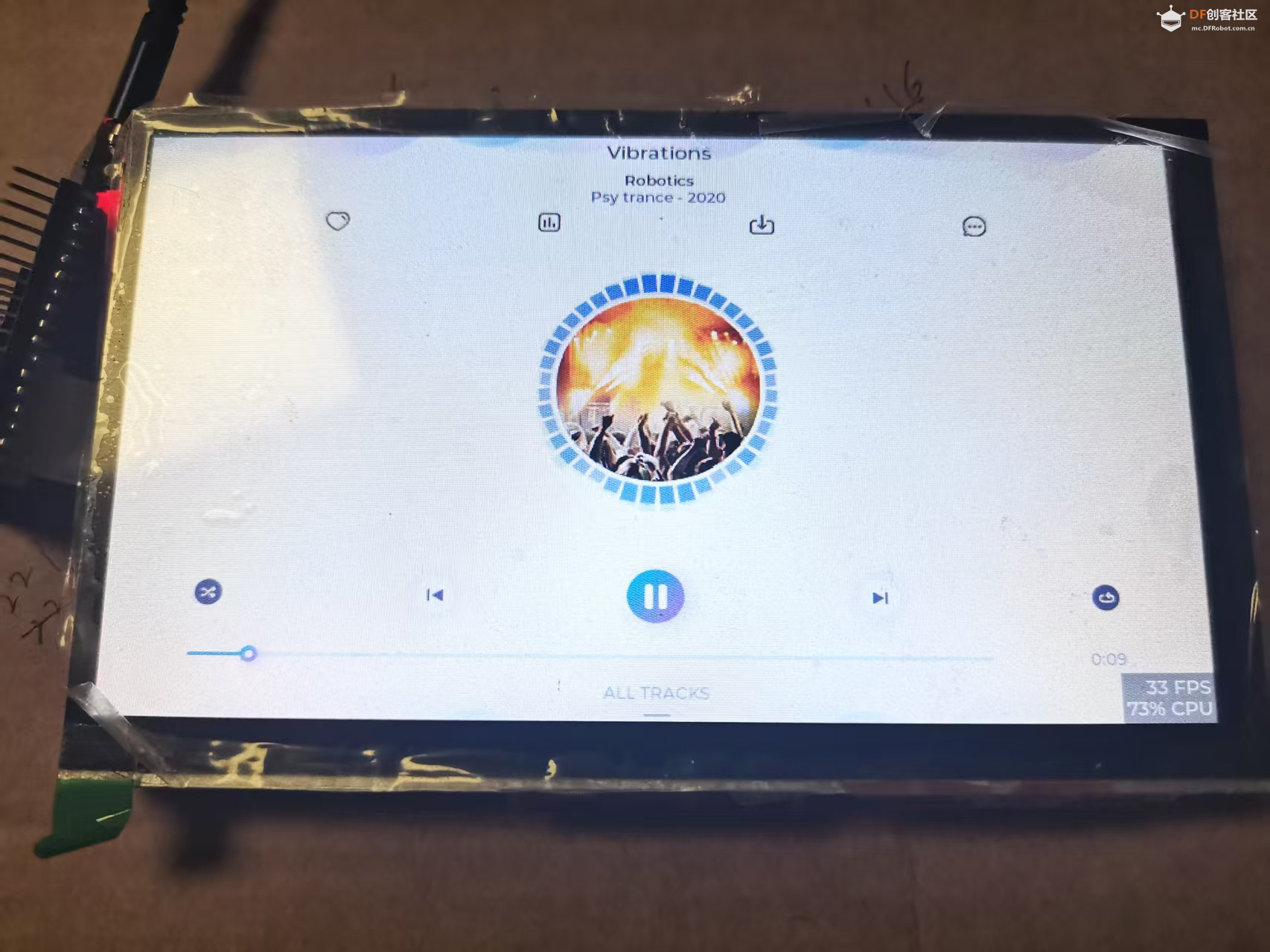 FireBeetle 2 esp32p4 驱动800*480显示屏图2