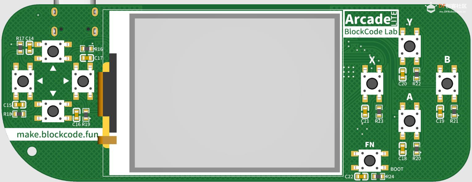 【花雕动手做】Scratch 创客版 ESP32S3 可编程游戏机开发板图2