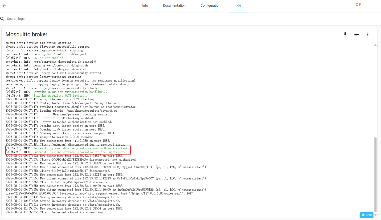 【指南】使用 MQTT 将 ESP32-C5 连接到 Home Assistant图7