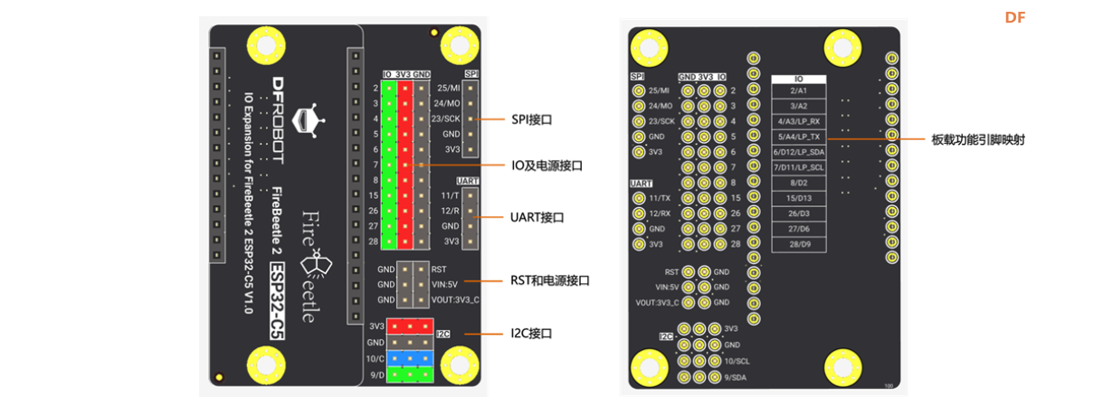 【免费试用】FireBeetle 2 ESP32-C5 IO扩展套装图6