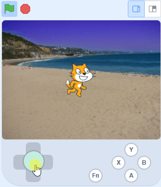 【花雕动手做】Scratch游戏ESP32S3开发板之东奔西跑图2