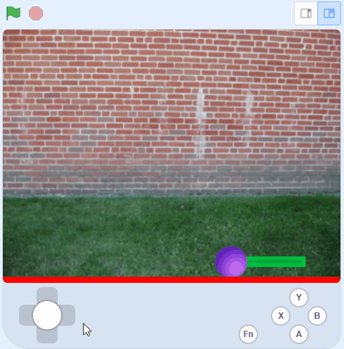 【花雕动手做】Scratch Arcade游戏ESP32S3开发板之反弹的球图1