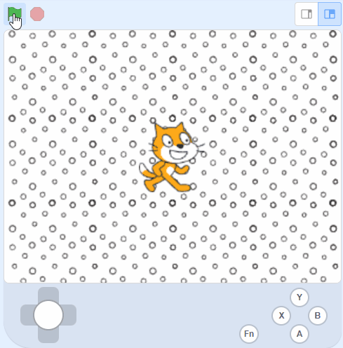 【花雕动手做】Scratch Arcade游戏ESP32S3开发板之彩色画笔图1