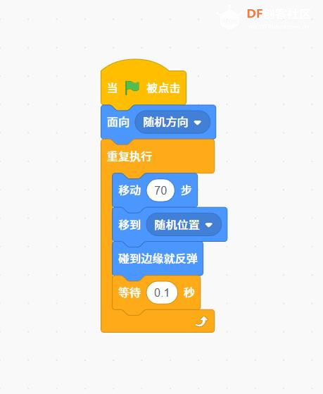 【花雕动手做】Scratch Arcade游戏ESP32S3开发板之随机霓虹线图1