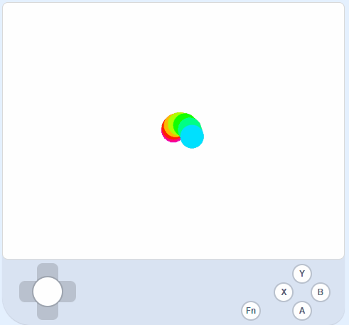 【花雕动手做】Scratch Arcade游戏ESP32开发板之多彩螺旋线图5