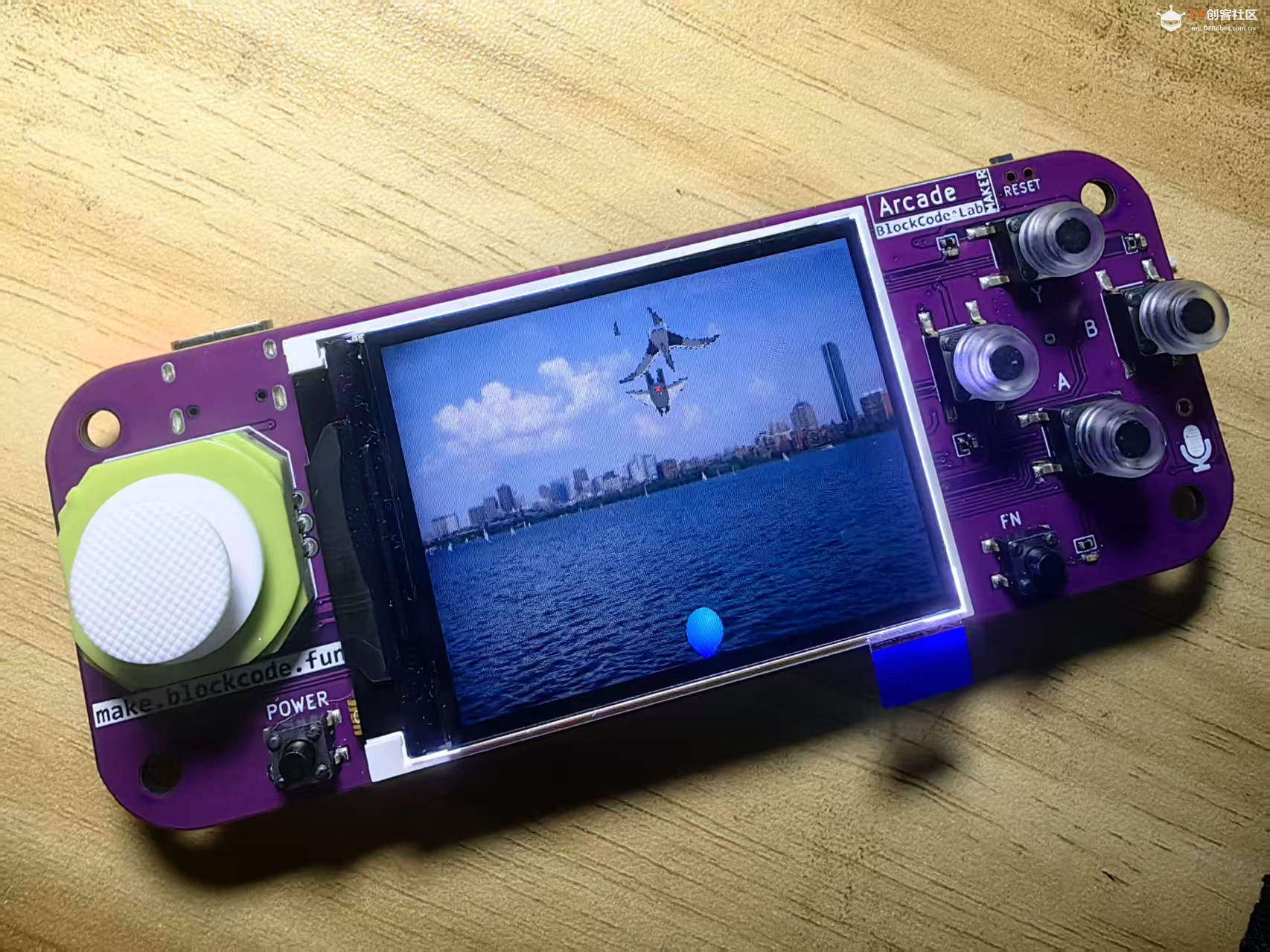 【花雕动手做】Scratch Arcade 游戏ESP32开发板之气球打鸟图1